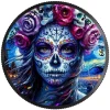 Dia de los Muertos 1oz Silver Coin Black Ruthenium and Color Mexico 2023