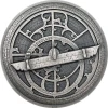 Astrolabe Historic Instruments 2 oz Antique finish Silver Coin Cook Islands 2023