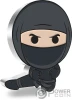 NINJA Warriors of History Chibi 1 Oz Silver Coin $2 Niue 2022