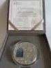 Niue 2012 $2 Crystal Art - Secrets of Lichtenstein 2Oz Silver w/ Crystal window