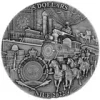 2022 - Around the World in 80 Days 150th Anniversary 3 oz Silver Coin 5$