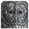 2019 - URAL OWL 3D shaped Swarowski Eyes 2 oz Silver Coin Mongolia