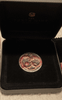 2020 Tuvalu Dragon Rimless 2 oz Silver Coin Antiqued NICE!!