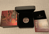 2020 Tuvalu Dragon Rimless 2 oz Silver Coin Antiqued NICE!!