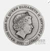 DRAGON AND QILIN 2 Oz Silver Coin 2$ Tuvalu 2022