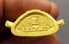 Phra Phuttha Chinnarat amulet, three-metal alloy, large size, commemorative of the 60th birthday anniversary of King Rama IX, created by the People's Eye Protection Foundation in 2542 BE (1999 CE), with original box.