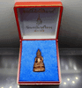 Phra Kring Phairi Phinash amulet, commemorating the 80th birthday of Somdej Phra Yannasangworn, the Supreme Patriarch, made of copper, from Wat Bowonniwet Vihara, 2536 BE (1993 AD), with original box.
