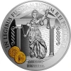 Niue Island 1$ Aureus Iustitia lawyer avocat anwalt abogado 2022