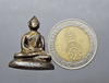 A Phra Kring amulet, handcrafted by Her Majesty Queen Mother Sirikit, from 2515 BE (1972 AD). In beautiful condition, easily verifiable as authentic.