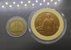200th Anniversary Commemorative Bronze Coin of King Rama IV, size 3 cm, 2004