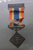 Ribbon, Constitution Protection Medal, Suppression of Rebellion, 1933, with original ribbon