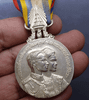 Commemorative coin decorated with ribbon, Royal Visit to Europe (outer block), large print, year 1960