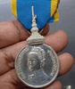 Commemorative medal decorated with ribbon, celebrating the 50th birthday of Her Majesty Queen Sirikit, 1982 (male model)