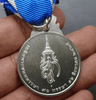 A commemorative medal decorated with a ribbon, in honor of Her Majesty Queen Sirikit the Queen Mother's 90th birthday, 2022, "Male Model"