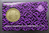 1 baht coin, year 1957, purple panel from the Treasury Department, special edition, rare
