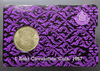 1 baht coin, year 1957, purple panel from the Treasury Department, special edition, rare