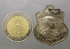 Sema coin, King Rama V, Nawaloha metal, Barami 81 model, Luang Pho Kasem Khemako, Trilak Cemetery, Lampang Province, year 1992
