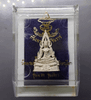 Phra Buddha Chinnarat bell, Mala Biang model, first and only model, silver, large print, Phra Sri Rattana Mahathat Temple, year 1977, popular, rare, with original case.