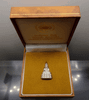 Phra Chaiwat Takmo, silver, consecrated in two major ceremonies in two countries, Thailand and China, Wat Suthat and Wat Guangxiu, Guangzhou, China, year 1994, with original box.