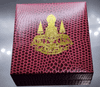 Somdej Phra Buddhacarya (To Phromrangsi) floating statue, 3K silver, large print, Kanchanaphisek edition, Wat Mai Amatarot, Bang Khun Phrom, 1997, with original box.