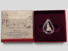 Emerald Buddha (First Edition) Celebrating the 75th Birthday of King Rama IX, silver, small print, year 2002, with original box.
