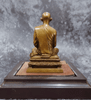 Ordained statue of His Majesty the King, Power of the Land model, lap width 2 inches, bronze, year 2011, with original box.
