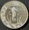 2018 1 Oz .999 Fine Silver 2 Tala Samoa Seahorse Silver Coin Ocean Wildlife!