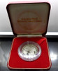 10 baht coin, honoring His Majesty the King for bringing the countryside to Wattana, polished nickel