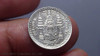 Thailand Coat of arms, 1 Fuang (1/8 Baht) Silver Coin- Rama V, R.S.124 - Rare Year