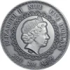 2021 - Panda Mandala Collection 2 oz Antique finish Silver Coin 5$ Niue