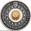 2023 Tuvalu Year of the Rabbit Rotating Charm 1oz Silver Antiqued Coin