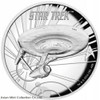 2016 Tuvalu 5 oz Silver Star Trek: Original U.S.S. Enterprise High Relief