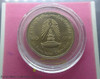 20 baht coin with original Chula box, commemorative 84th year, Chulalongkorn year 2001, unused