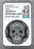 2018 - KAPALA World Cultures 2 Oz Black Silver Proof Antique Finish Coin 2000 Francs Cameroon