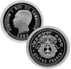 2007 - "Quatre Francs" Cambodian silver Proof Coin