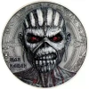 2024 - BOOK OF SOULS Iron Maiden 2 Oz Silver Coin 10$ Cook Islands