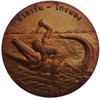 Commemorative coin, medal of PHICHIT province size 4 cm