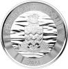 2023 - Cayman Islands $1 Stingray Rays 1 Oz Silver 999 Proof Like