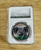 2014 - Australian koala 1oz 999 silver Coloured coin