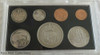1971 - New Zealand 7 coin proof year set 2
