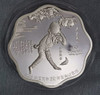 2016 - Palau Lunar Chinese Monkey Zodiac Scallop Silver Coin 1 Kilo