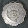 2016 - Palau Lunar Chinese Monkey Zodiac Scallop Silver Coin 1 Kilo