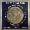 1970 New Zealand Royal Visit Commemorative coin UNC
