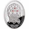 2012 - Coronation Egg Imperial Faberge Eggs Proof Silver Coin 1$ Niue