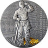 2021 - Crypto Mining 50 g Antique finish Silver Coin 2$ Niue