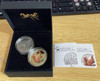 2012 red squirrel 2 coins set 