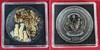 2016 - Silver Coin with Ruthenium 1 oz Golden Enigma Meerkat Rwanda - 2164/5000