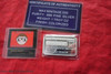 Scrooge McDuck "American Express Cartier" 1oz .999 Fine SILVER Enameled Art Bar