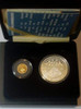 2008 - Proof Euro coin set, "Skellig Michael", €20 gold & €10 silver - 04,720/25,000