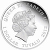 2012 - Dragons Of Legend Chinese Dragon 1 oz proof silver coin Tuvalu